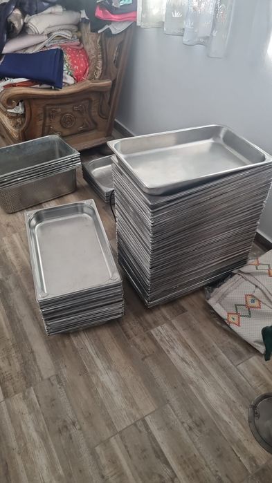 Tavi gn 1/1 inox gros, 53x 32 cm , tavi inox cuptor convectie gastro