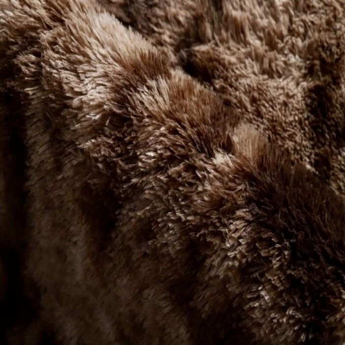 Килим Mika бохо дълъг косъм, кафяв 80/150 см