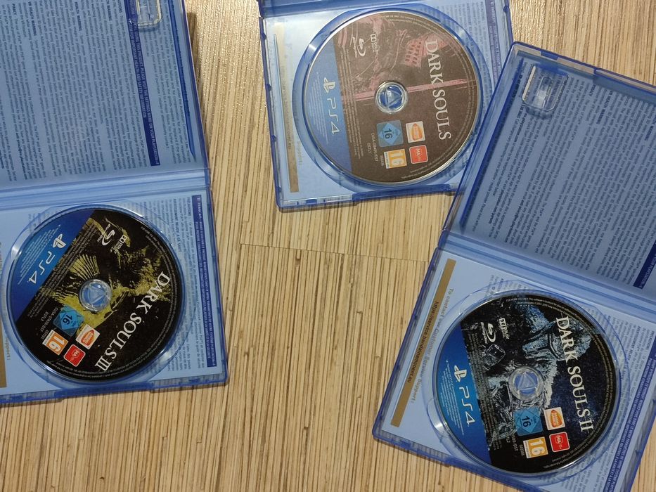 Диск ps 4 dark souls trilogy