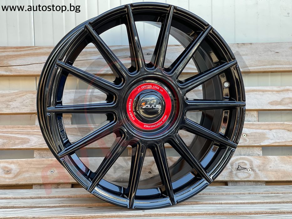 18 Джанти за Ауди Фолксваген 5x112 - Avus Italy - A4 A6 Golf Skoda