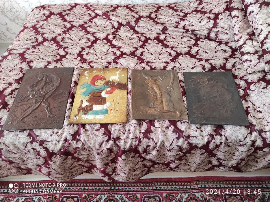 Картины чеканные