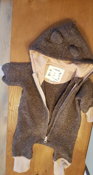 Бебешки дрехи от мериносова вълна , 62-68 см, 3-6 м