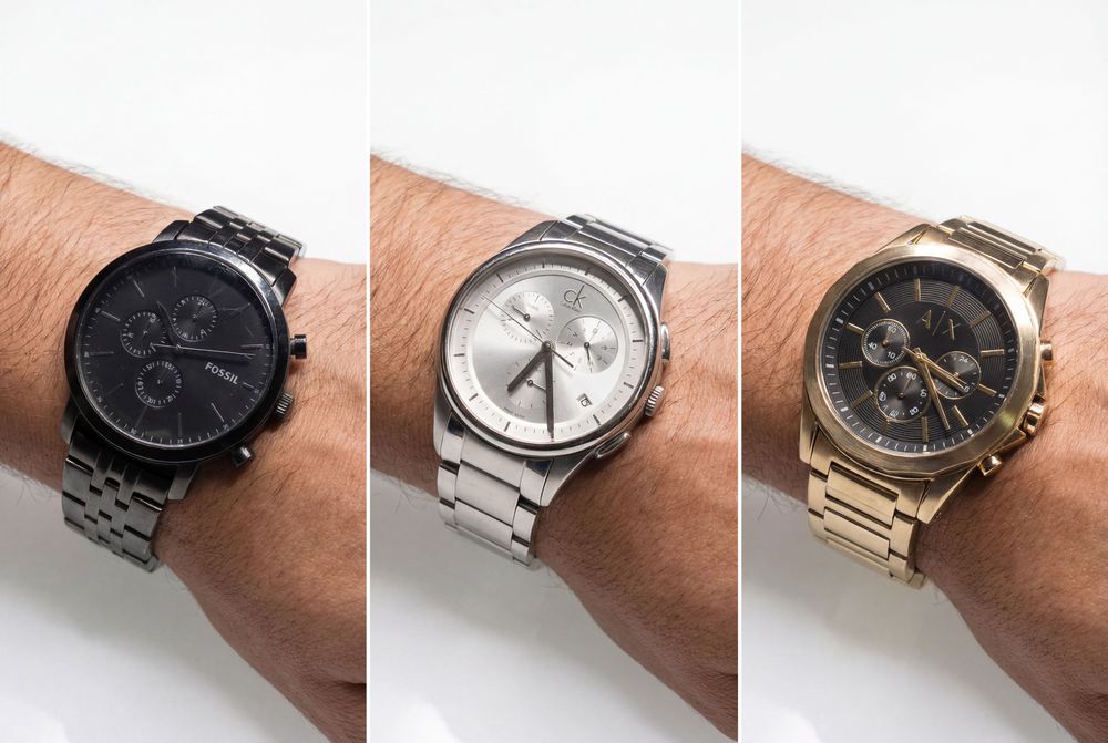 Ceas  Armani Exchange , Calvin Klein, Fossil - Colectie personală