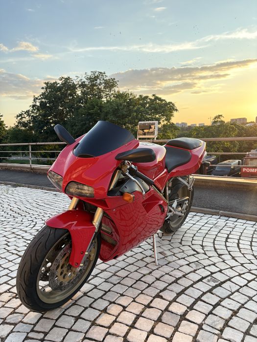 Ducati 916 Biposto (1998) – 26.300km, stare impecabilă, înmatriculată – 9.200€