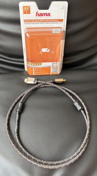 Кабел HDMI HDR 4K Hama 1.5m