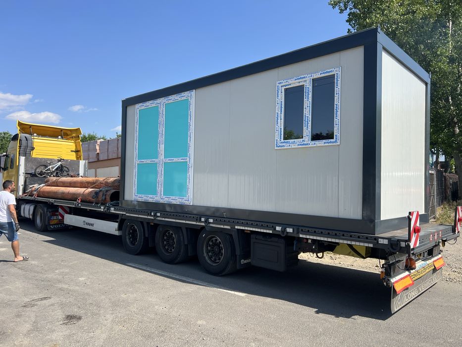 Container birou containere vitrina fast food santier depozitare paza