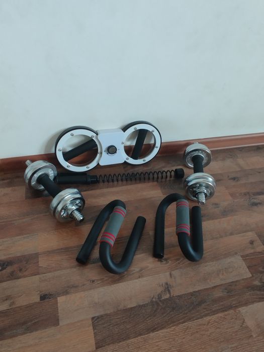 Боксерская груша, гантели