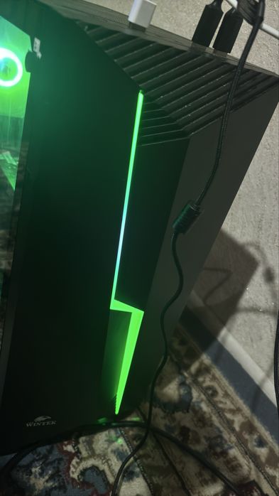 Комплект монитор 100гц и компьютер gtx 1050 ti, i5-7400 hdd 1tb