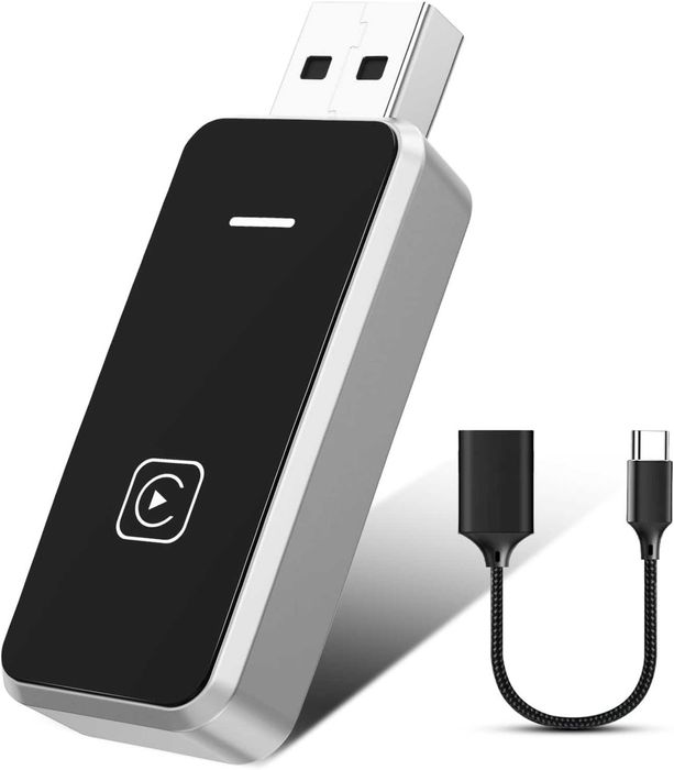 Безжичен CarPlay и Android Auto адаптер – Wireless Car Adapter