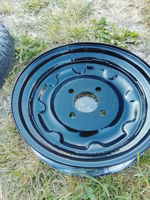 Roata de spate pentru triciclu electric mărimea 12 + cauciuc mărimea 3.75-12