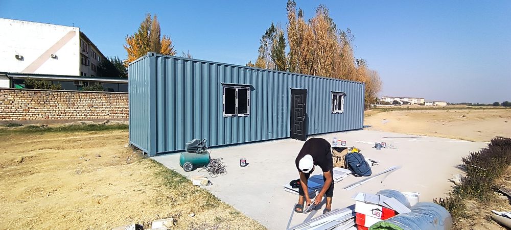 Контейнер под жилой домик