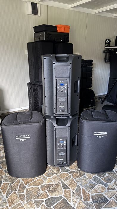 Продавам активни FBT PROMaxX 114A нови с оригинални FBT калъфи!