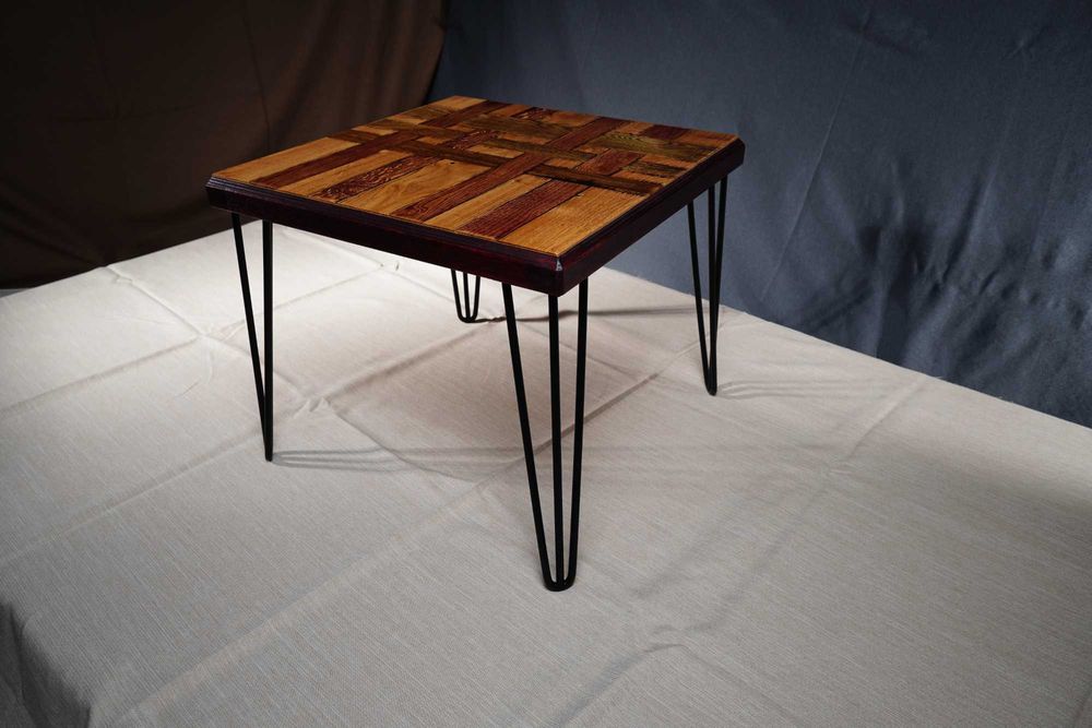 Холна маса с масивен плот дъб