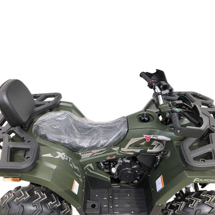 Atv 200cc Tao Shark Fourcraft 4T benzina 10" Verde