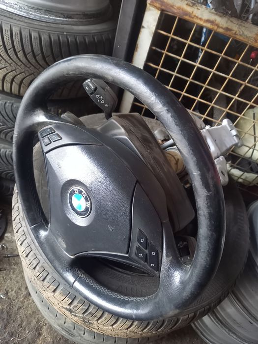 Колонка рулевая на BMW E60 в сборе