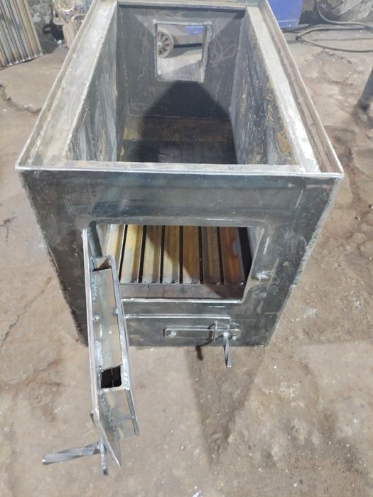 Печь котёл для дома.