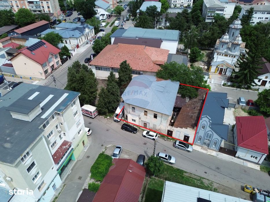 Clădire istorică P+1, 428 mp – Ultracentral Adjud