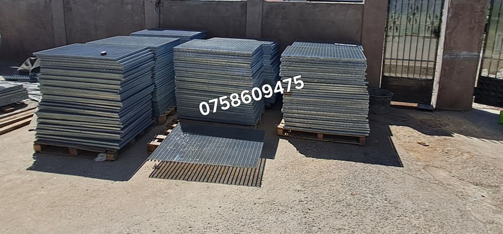 Grilaje metalice zincate 120x125
