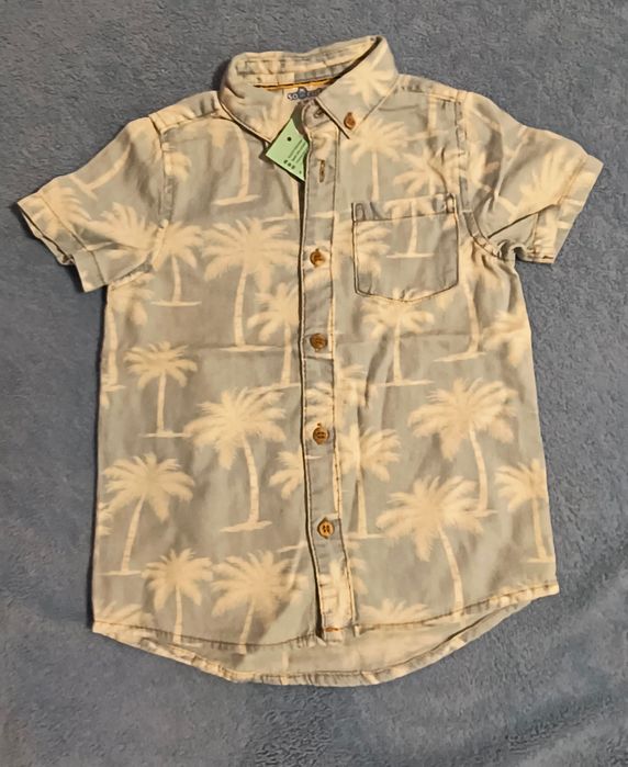 Camasa SoCute, cu palmieri, marimea 92