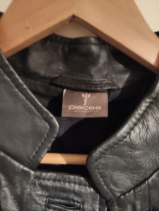 Яке Сако Болеро от Естествена кожа