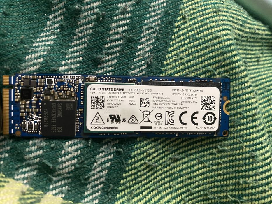 ssd m2 nwme 512gb toshiba