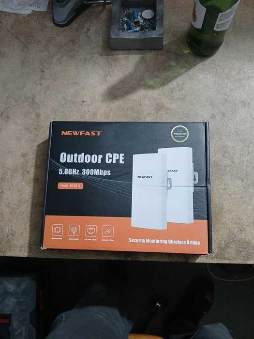 Antene Wireless de Exterior 3km, Wireless Wi-Fi de Exterior 5.8GHz 300Mbps