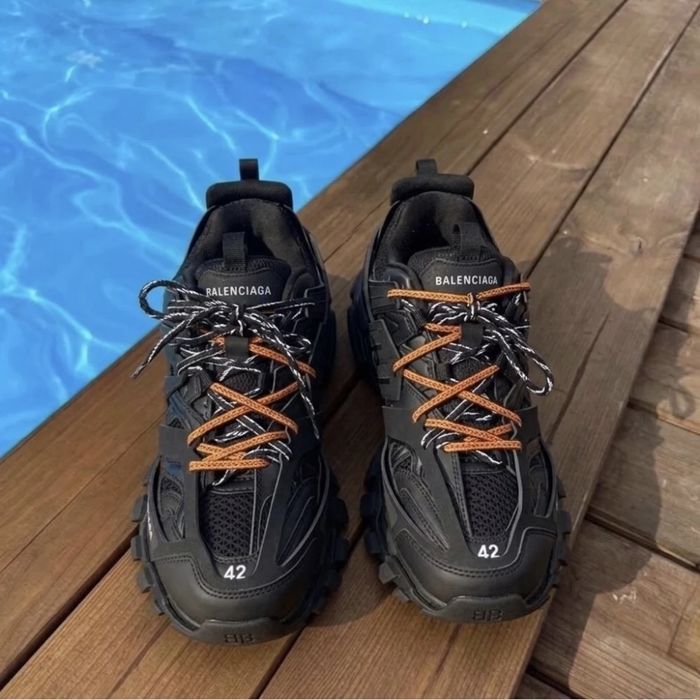 Balenciaga Track – Black & Orange