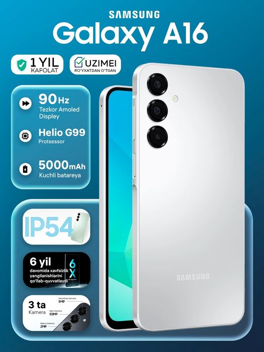 Telefon, smartfon Samsung Galaxy A16 4/128