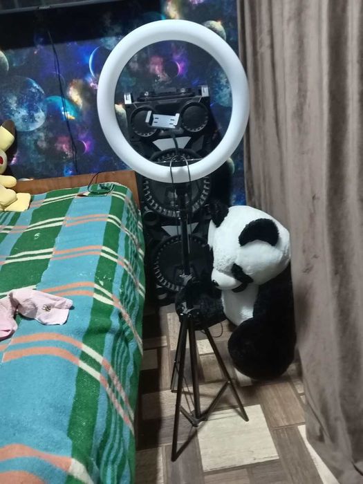 Селфи палка кольцевая