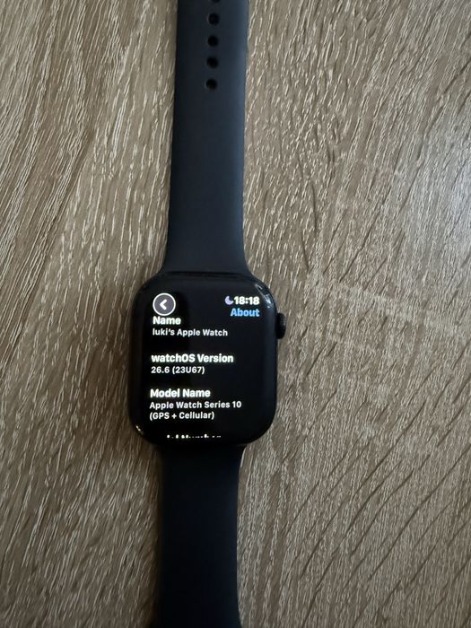 apple watch series 10 aluminium , 46 mm