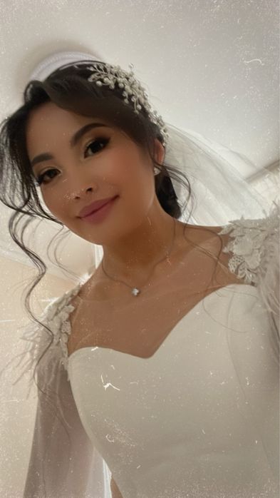 Свадебное платье белое