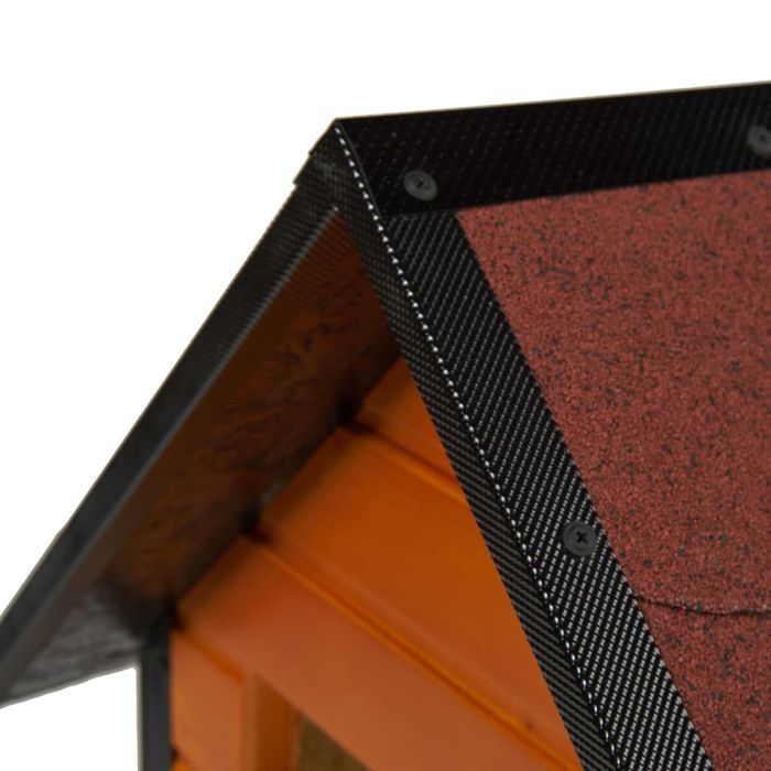 Cusca Caine Izolata Cu Profile Metalice Antiros Lemn Tratat & Garantie