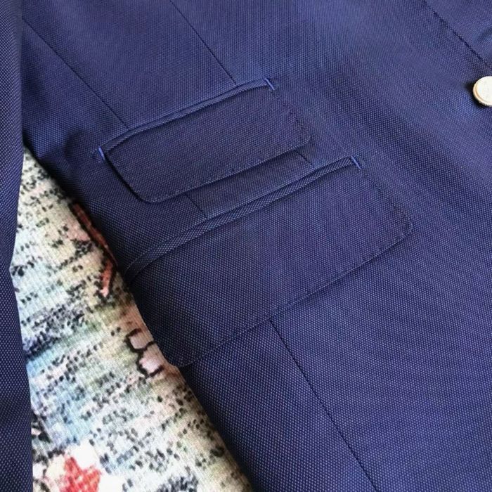 Мужской премиум пиджак из тропической шерсти для всех сезонов