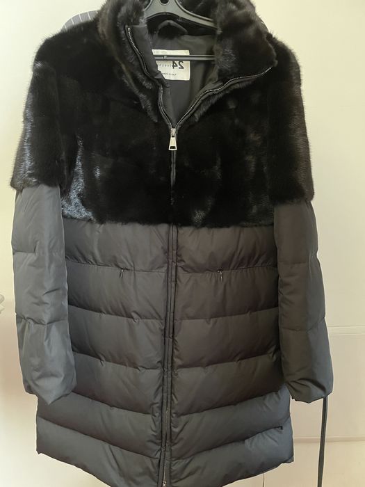 Пуховик с норкой