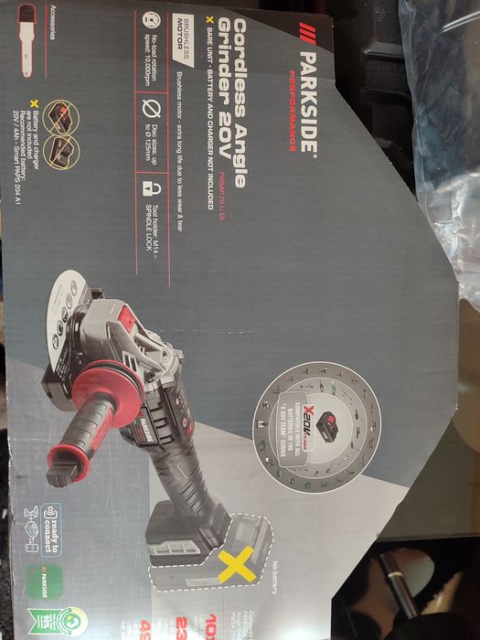 Ударен винтоверт Makita и зарядно устройство Акумулаторен ъглошлайф Pa