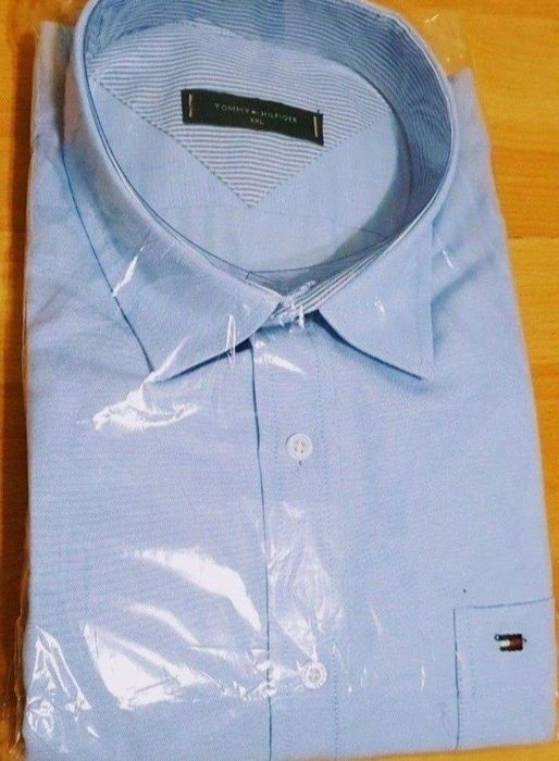 Camasi barbati, bumbac, slim fit Tommy Hilfiger, logo brodat,super cal