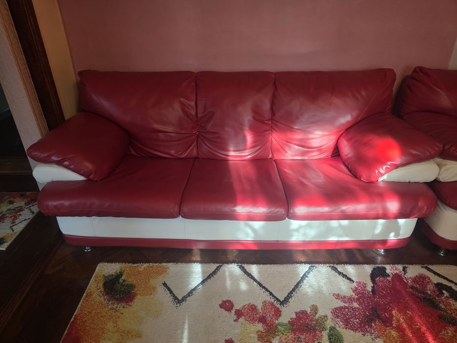 Vand canapea extensibila cu 2 fotolii