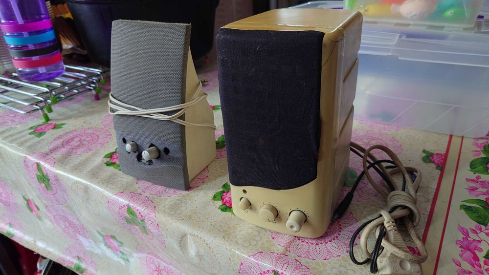 Колоночки со встроенным усилителем для компьютера,ноутбука