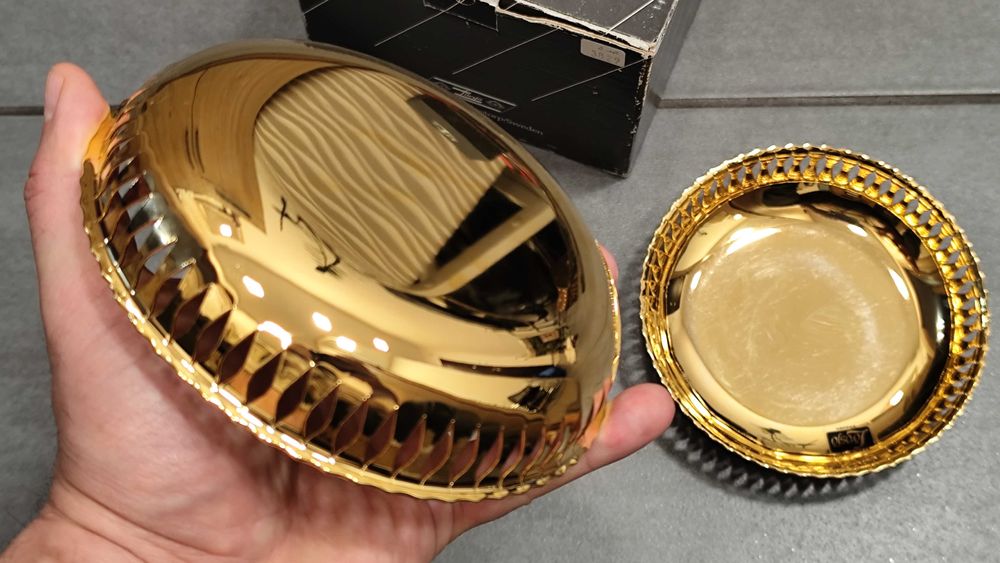 Златни Бонбониера / 24к Gold / SWEDEN / 1870г.