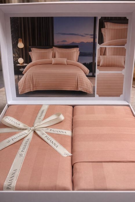 Постельное белье страйп сатин