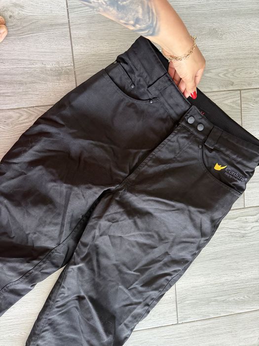 Pantaloni moto negrii marime M