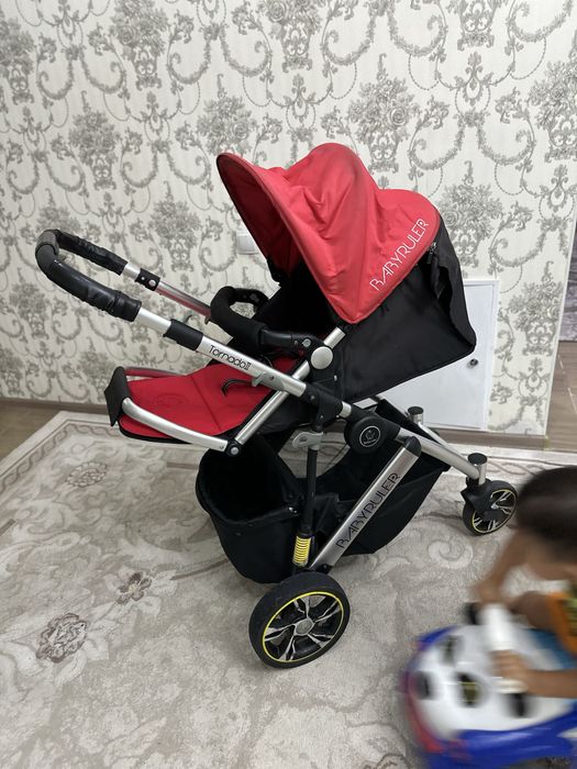 Продается мощная коляска baby ruler автолюлька 2 в 1