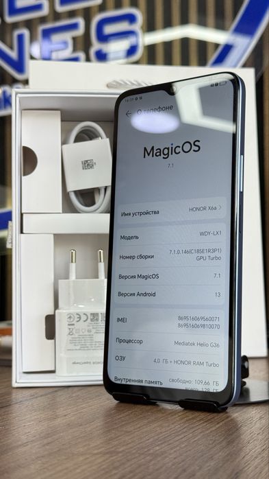 Honor X6A 128Gb/4Gb С гарантией!