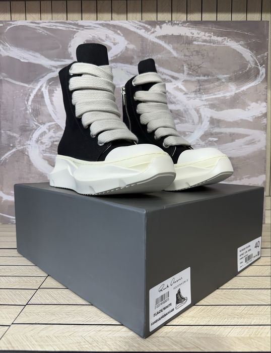 Rick Owens Abstract Jumbo Laces