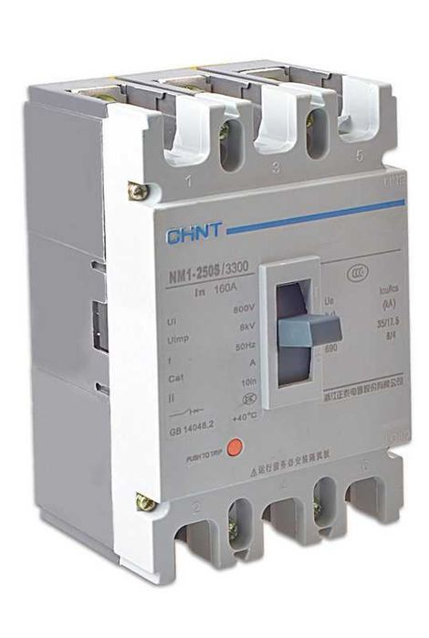 Выключатель автоматический силовой NM1-250S/3300 3P 160А 25kA (Chint)