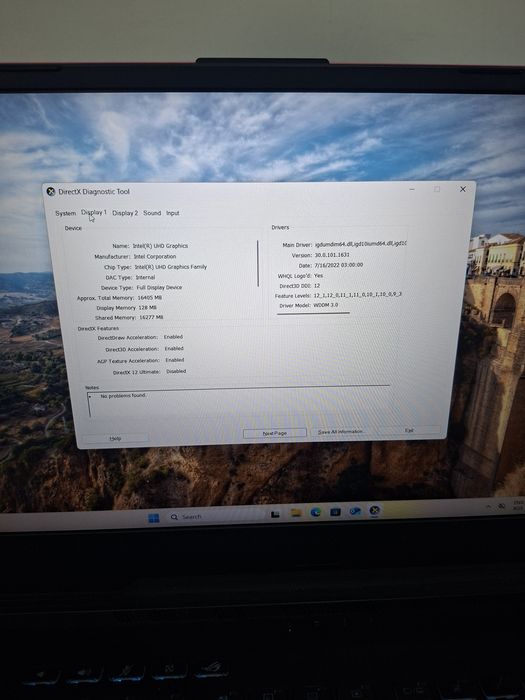 Laptop Asus gaming