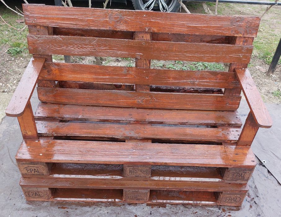 Balansoar, Banca de grădină.