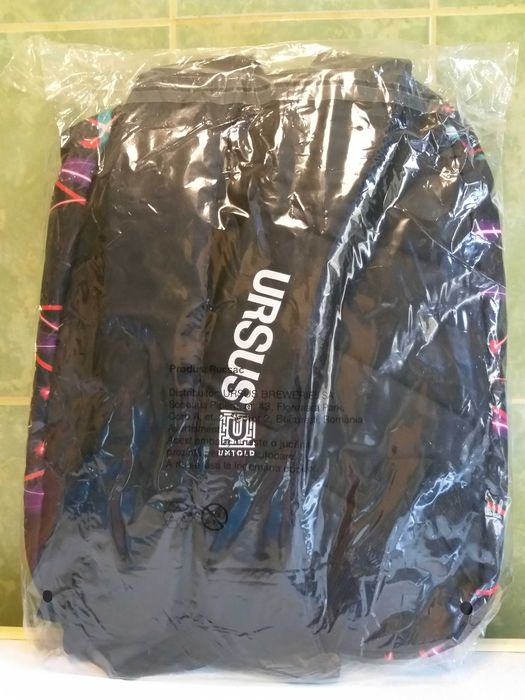 Unic! Rucsac original Ursus ed.limitata col. Untold-Party Animal (nou)