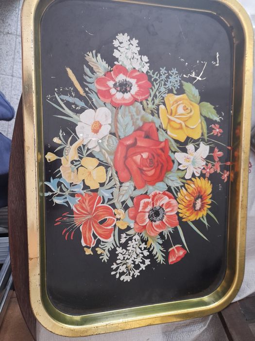 Табличка  за сервиране с декорации 20/33см