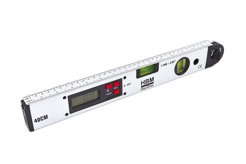 Нивелир с балон и ъгъл 400мм hbm